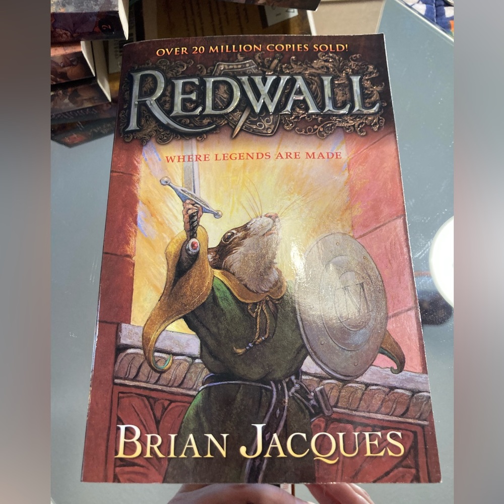 Redwall Where Legends are Made by Brian Jacques, paperback